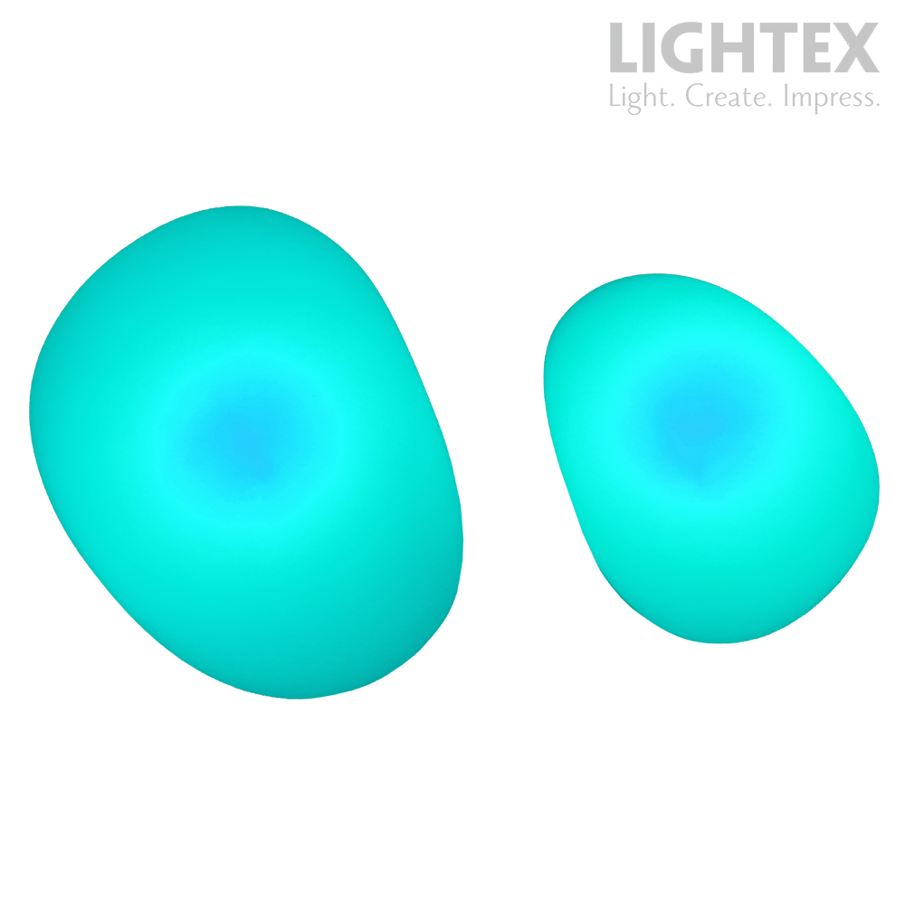 LED соларно тяло STONE 0.07W 3000K+RGB 2 броя 3lm IP44 батерия 3.7V ...