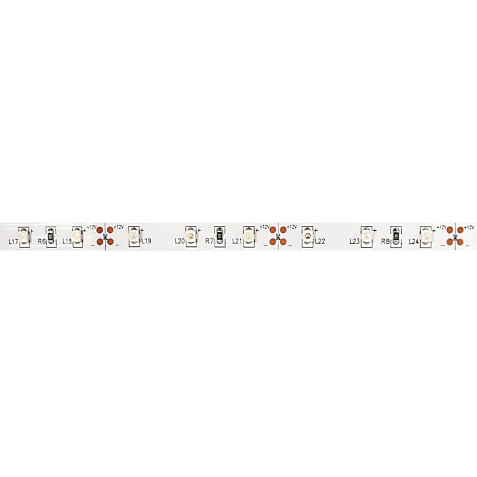LED лента 3528 60бр/м 12VDC 4.8W/метър IP20 120D червена DP Lightex /опаковка- 5м./