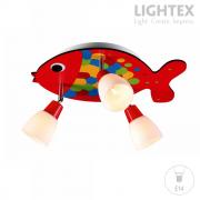 Спот FISH 3xE14 410x285x195mm Lightex