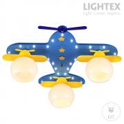 Полилей PLANE 3xE27 530x530x200mm Lightex