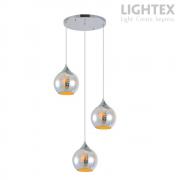 Полилей LEDA 3xE27 хром Lightex