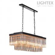 Полилей AZZUR 6хЕ14 кристал 600x250mm  Lightex