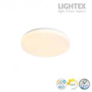 LED плафон ASTRA 12W max 3CCT Dip Switch 1200lm Ø260 IP20 Lightex