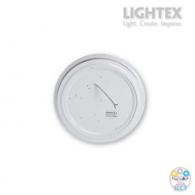 LED плафон ASTRA 12W max 3CCT Dip Switch 1200lm Ø260 IP20 Lightex