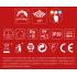 LED плафон ASTRA 72W max 3CCT Dip Switch 7200lm Ø580 IP20 Lightex
