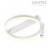 LED плафон CATERINA бял с дистанционно 26W 3000K-6500K 1650lm 220V ф400mm Lightex