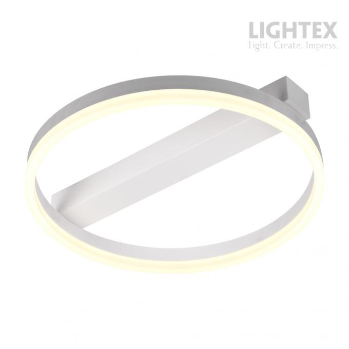 LED плафон CATERINA бял с дистанционно 26W 3000K-6500K 1650lm 220V ф400mm Lightex
