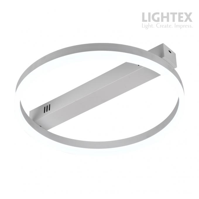 LED плафон CATERINA бял с дистанционно 26W 3000K-6500K 1650lm 220V ф400mm Lightex