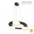 LED полилей KALMEA 22W 3000K 220V 2000lm Ø560mm черен Lightex