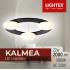 LED полилей KALMEA 22W 3000K 220V 2000lm Ø560mm черен Lightex