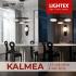 LED полилей KALMEA 22W 3000K 220V 2000lm Ø560mm черен Lightex